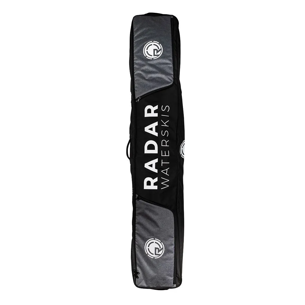 2025 Radar Team Wheelie Case - Black / Heather Grey
