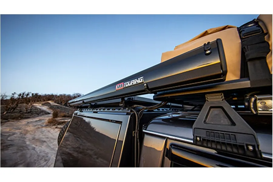 ARB Aluminum-Encased Awning W/ LED Light Strip - 8.2ft x 8.2ft