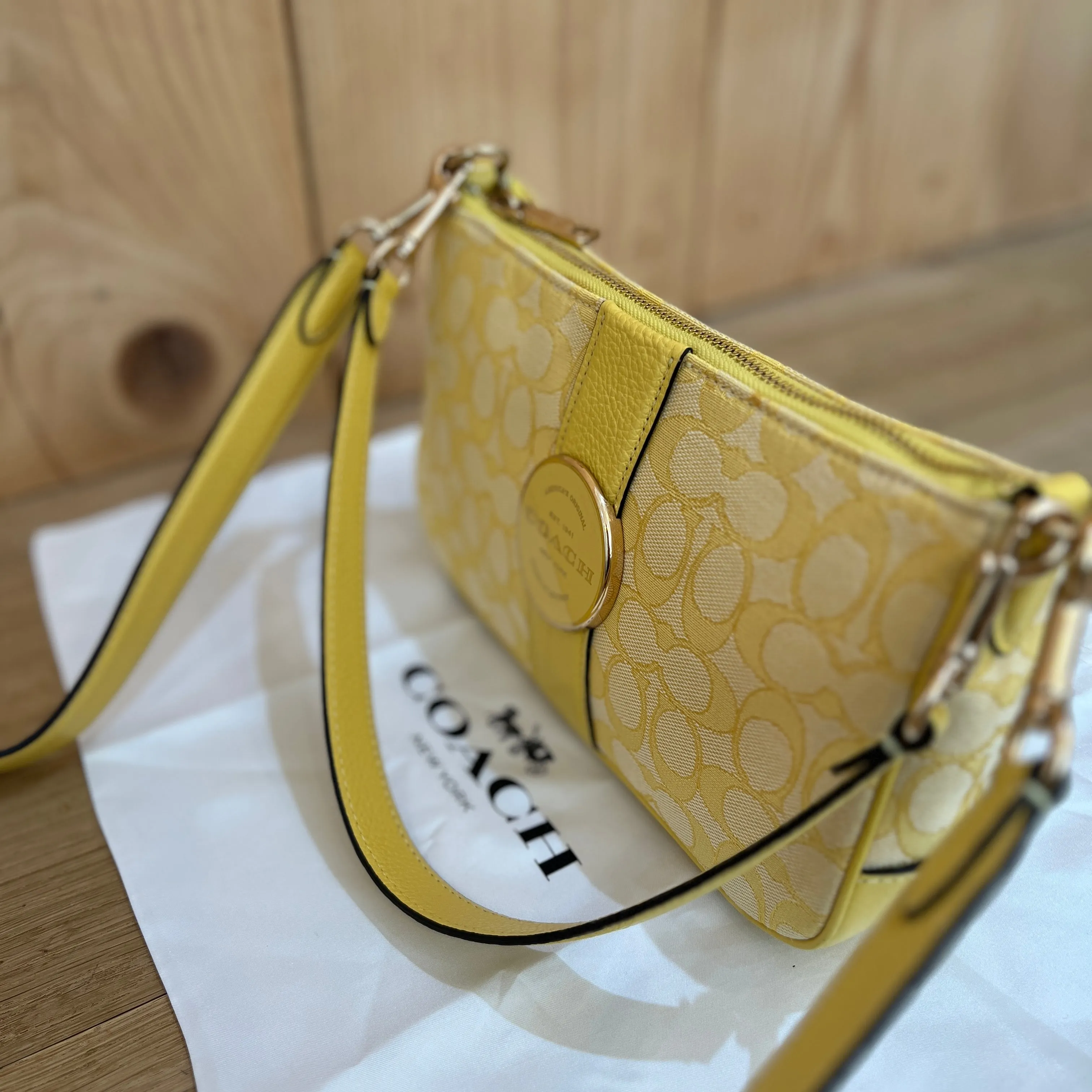 Coach Baguette Jacquard