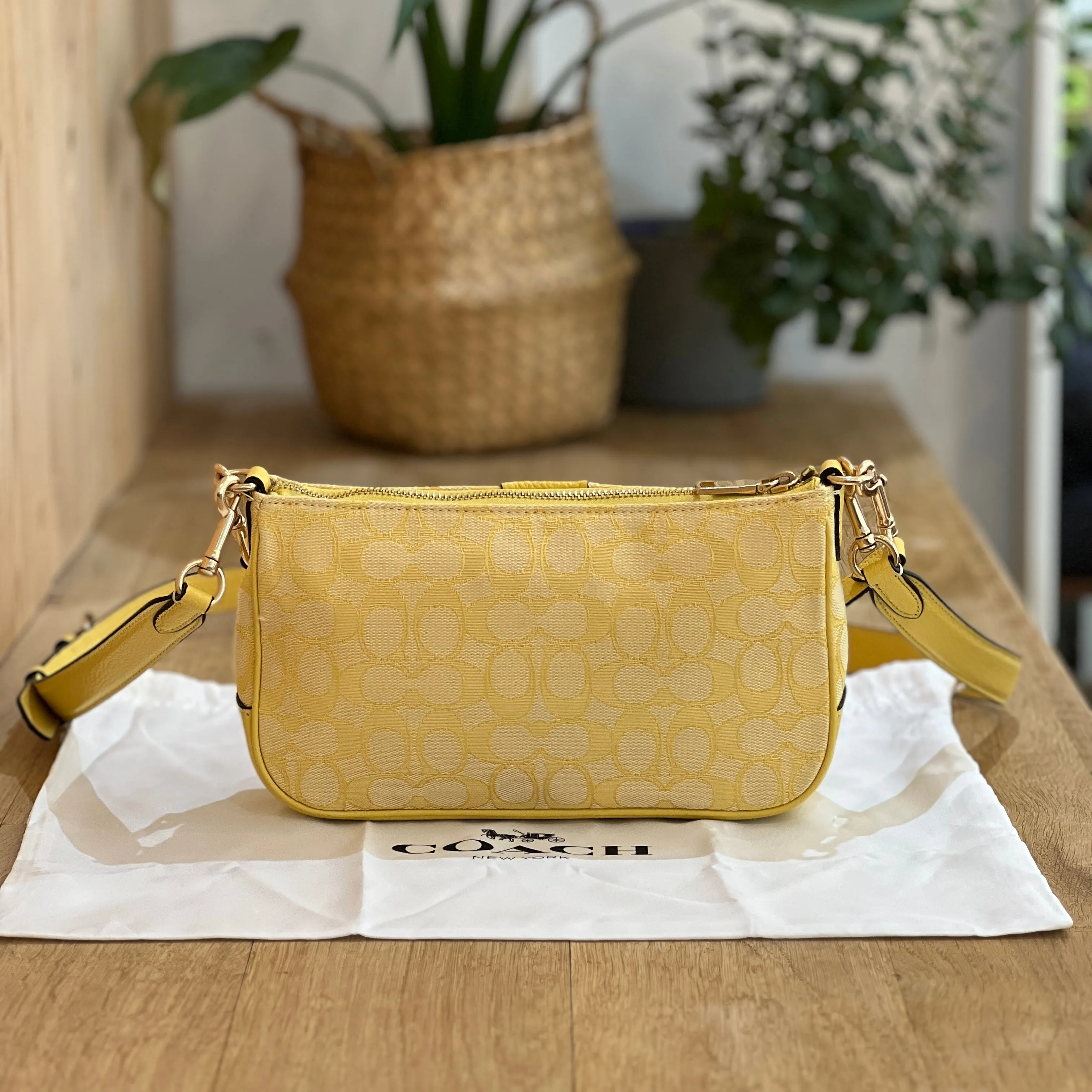 Coach Baguette Jacquard