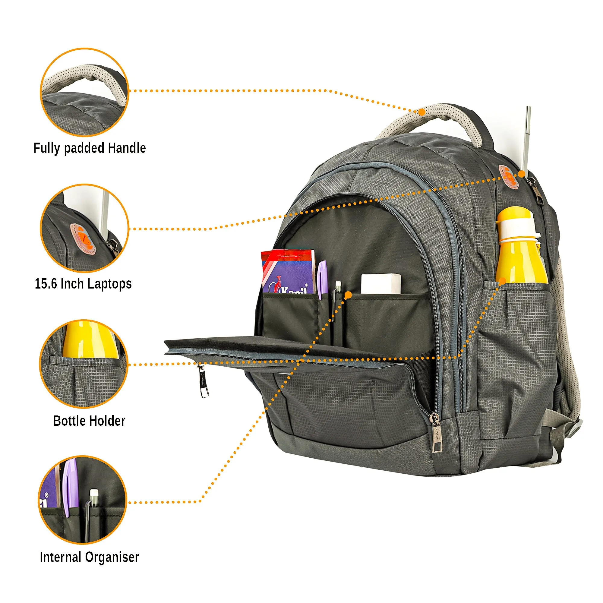Dhariwal Railway Running Staff Bag BIG 40L LB-103