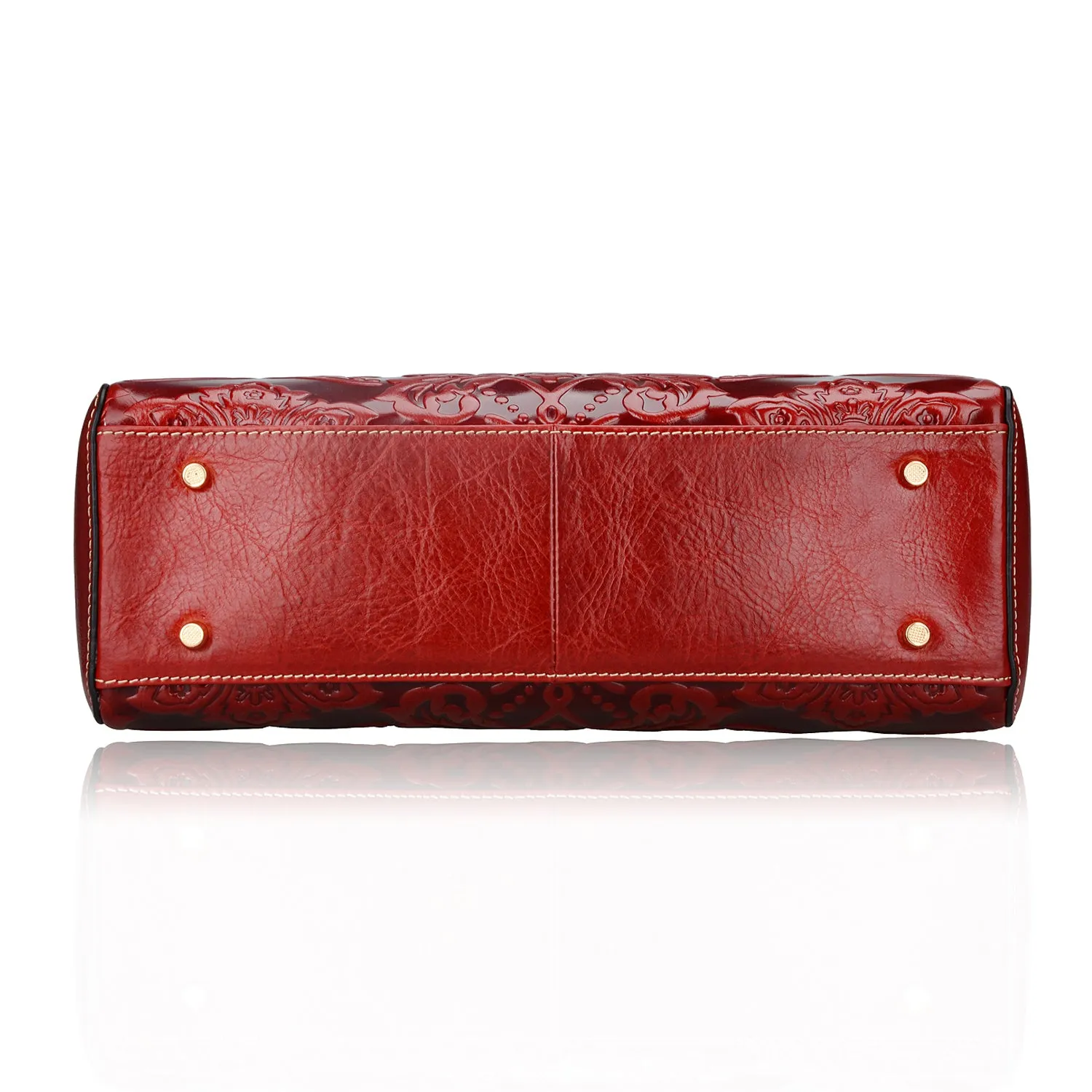 Floral Top Handle Handbags