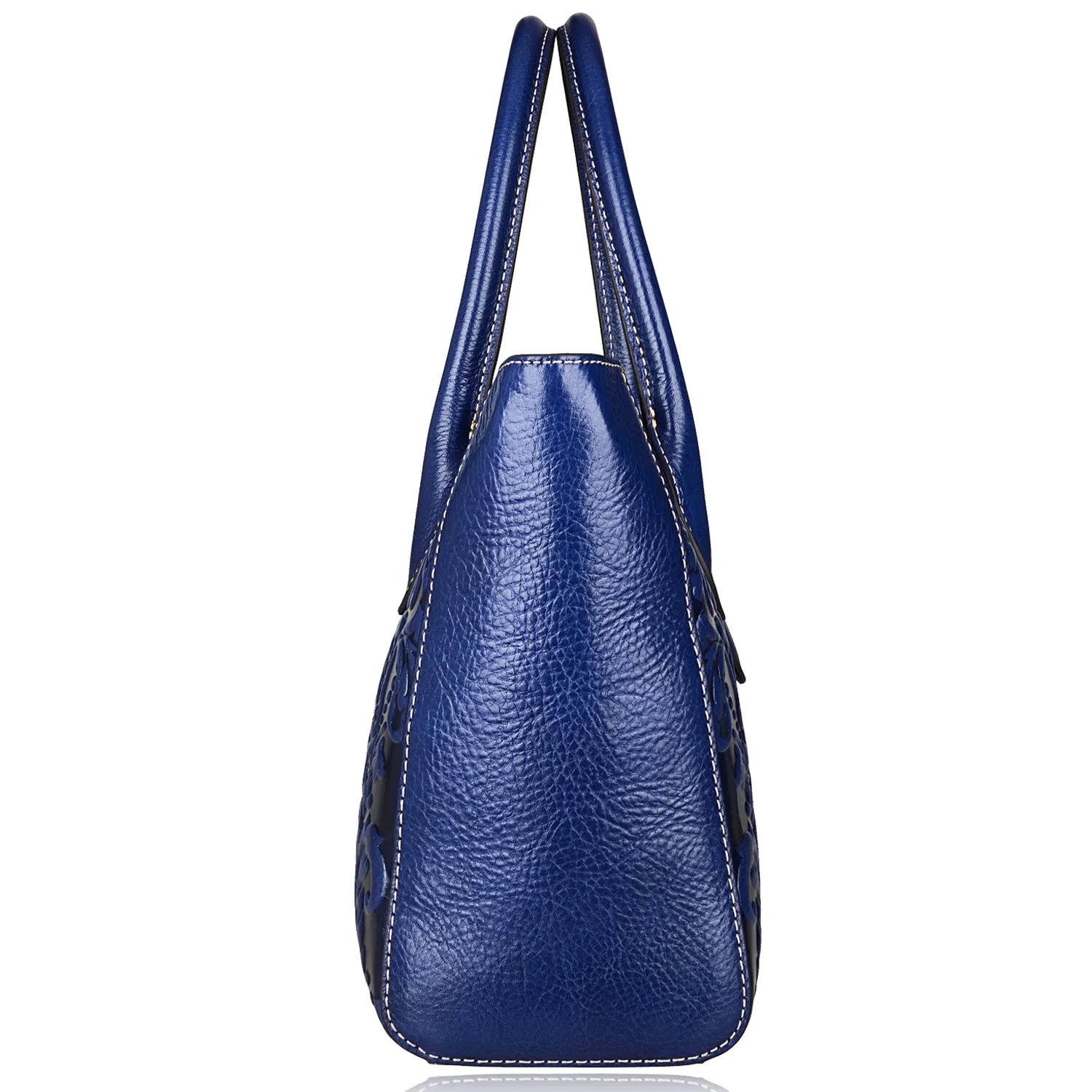 Floral Top Handle Handbags
