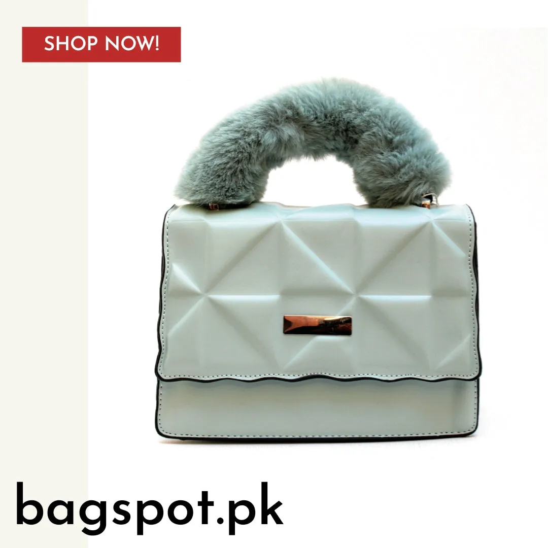 Fur Handle Crossbody