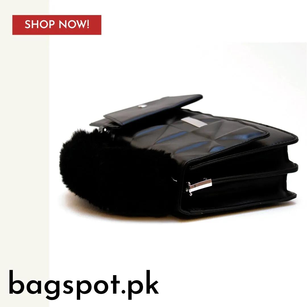 Fur Handle Crossbody