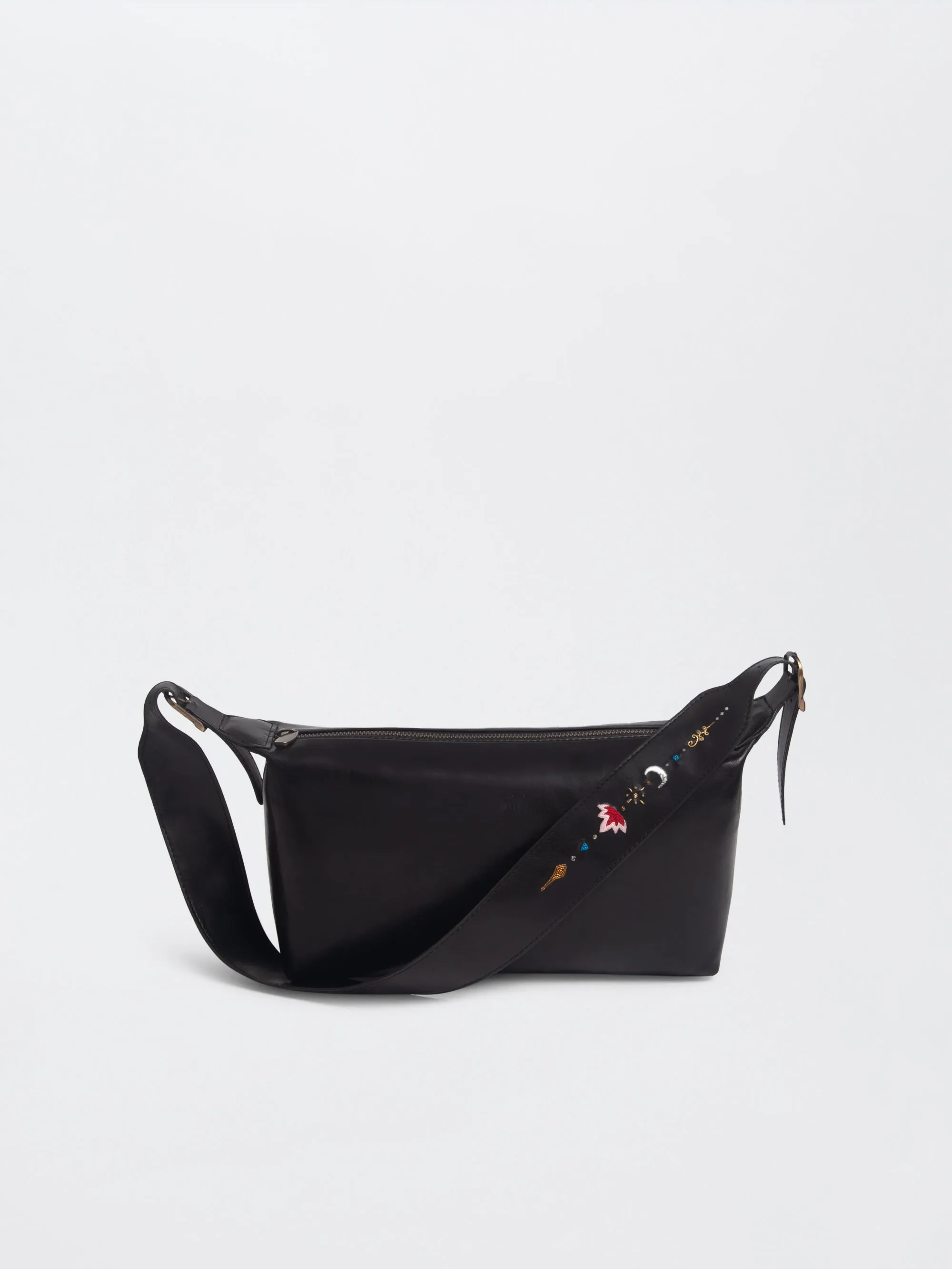 Hand Embroidered Mini Tote Bag