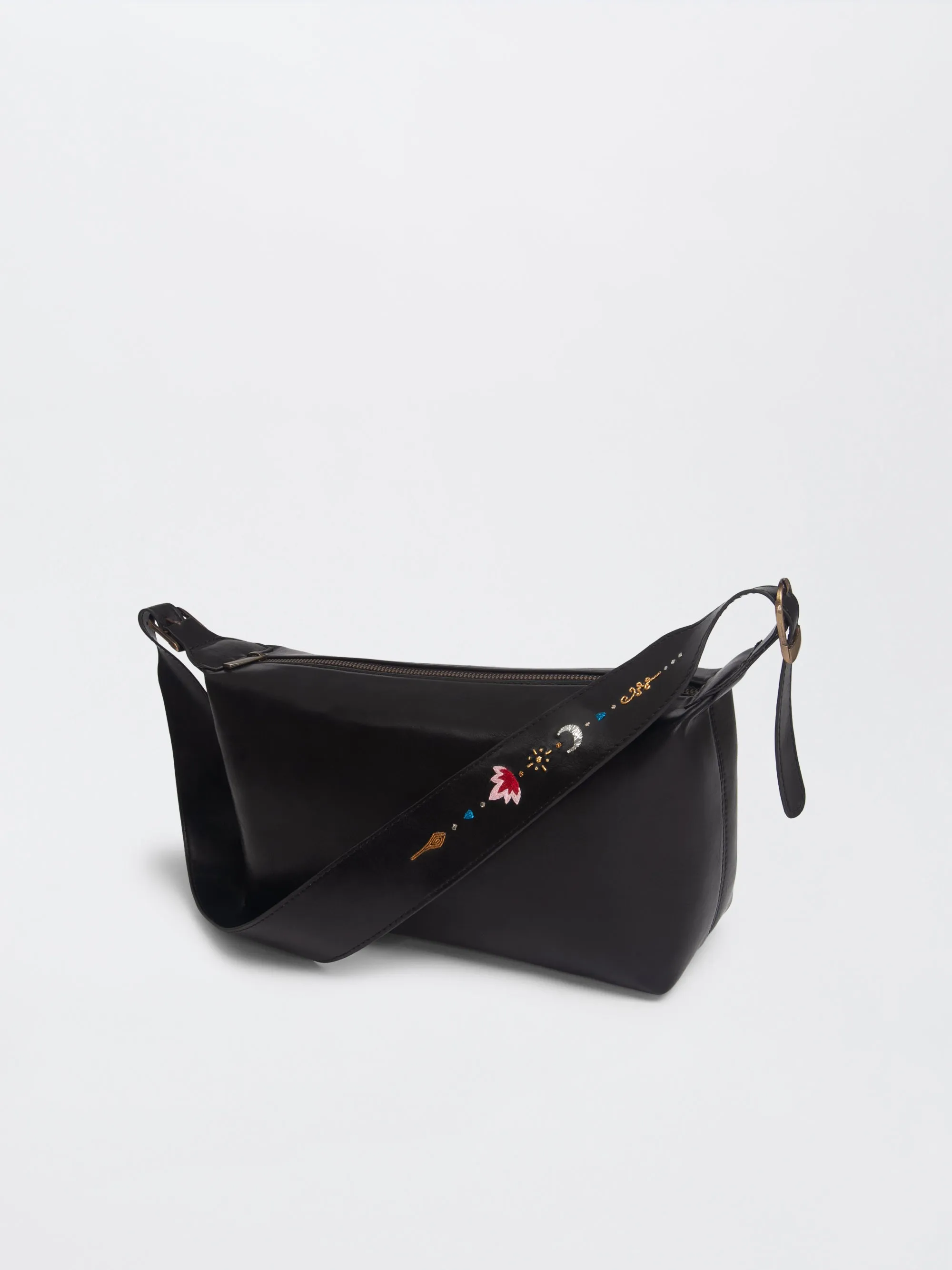 Hand Embroidered Mini Tote Bag