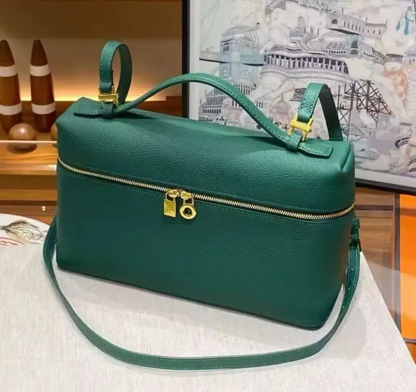 Leather Crossbody Bag Togo Top Layer Soft Storage Bag S5091372
