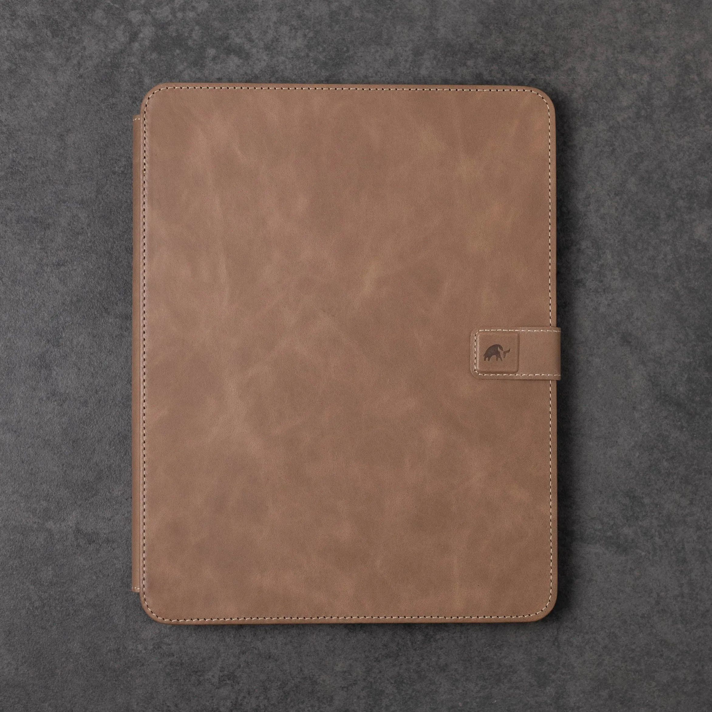Leather iPad Case - DUNE