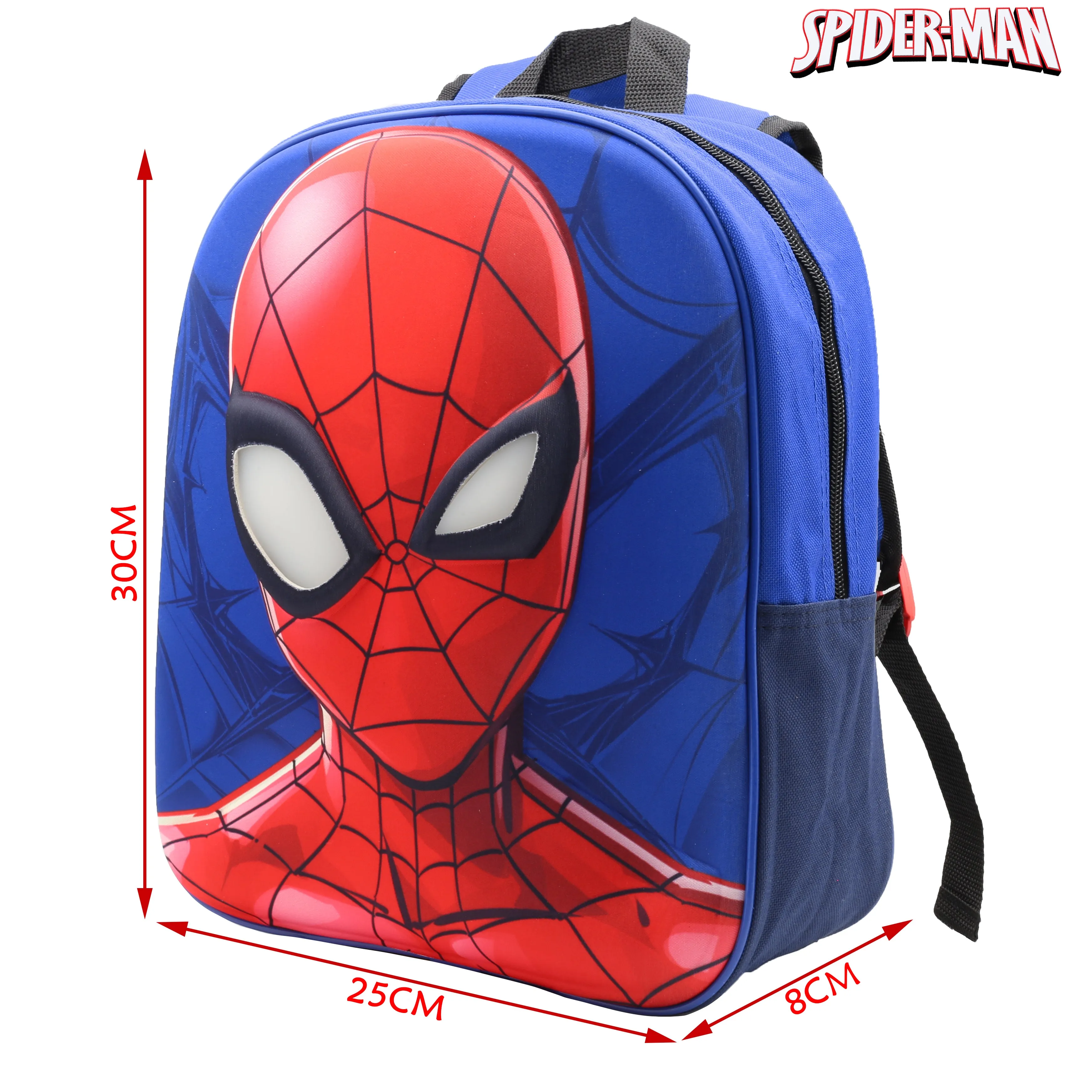 Marvel Spiderman Backpack with Light Up Eyes for Boys and Toddlers