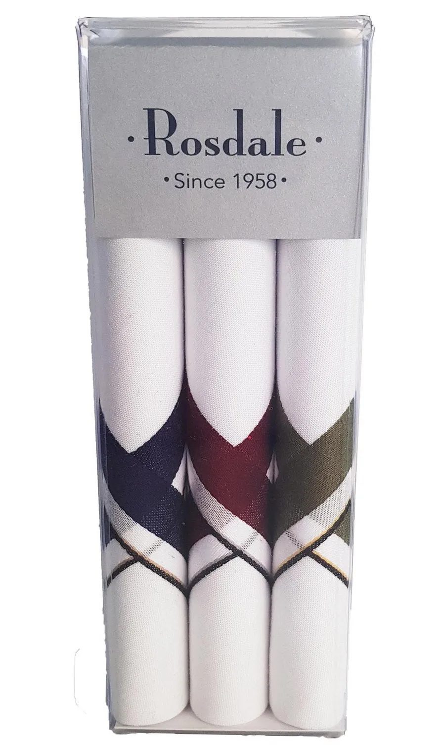 Mens Handkerchief - Traditional Design Pack of 3