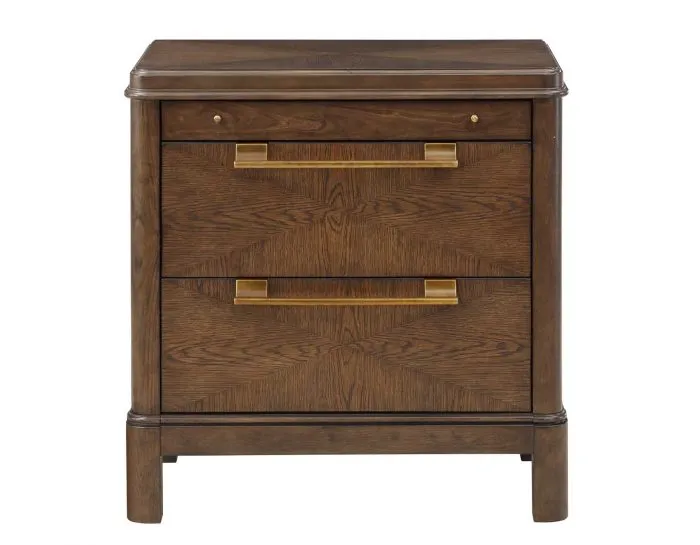 Milan 4-Piece Queen Bedroom Set (Queen Bed, Nightstand, Dresser/Mirror)