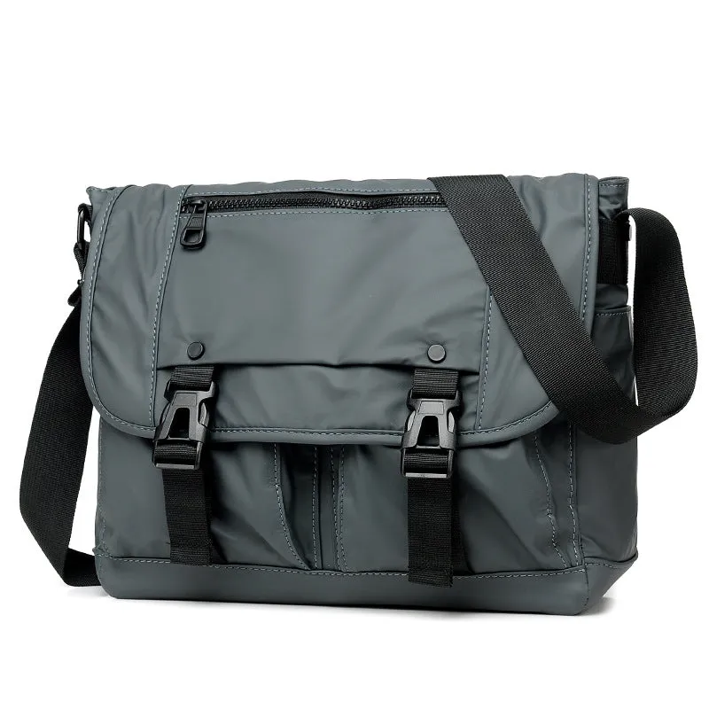 Nylon Cloth Covered Waterproof Shoulder Bag