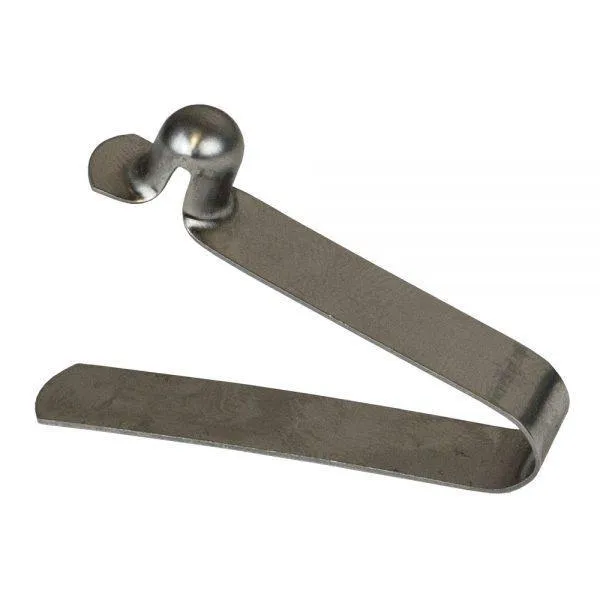 Optimist trolley Push button wheel lock stainless steel