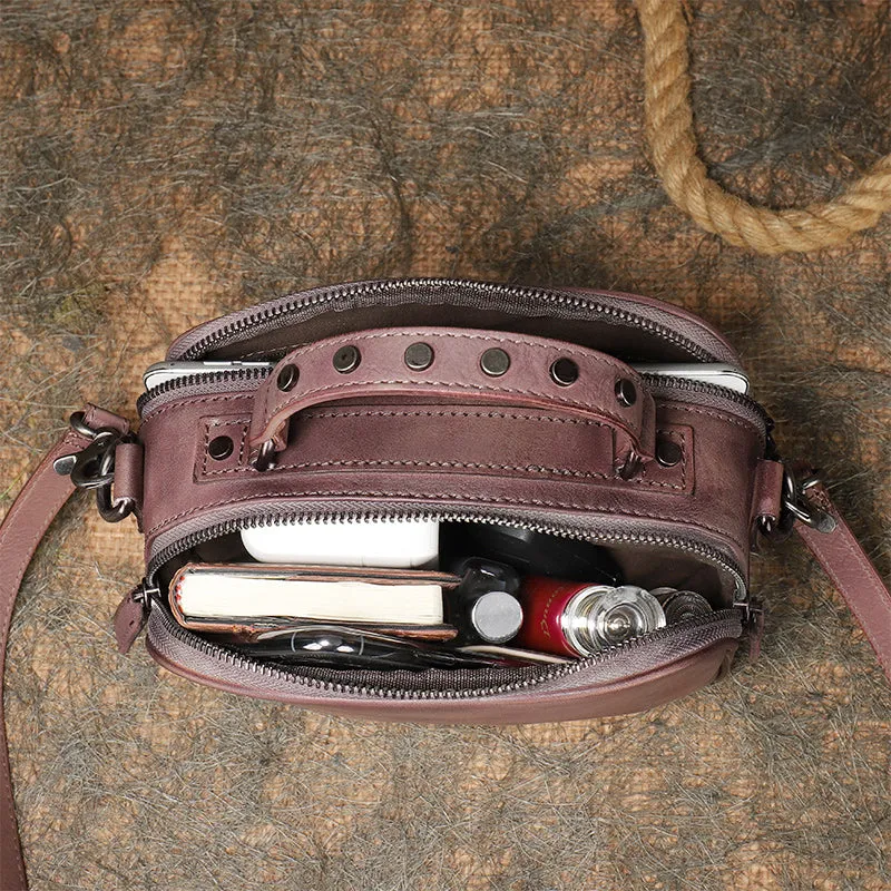 Quilted Ladies Leather Side Shoulder Bag Crossbody Side Bags For Women