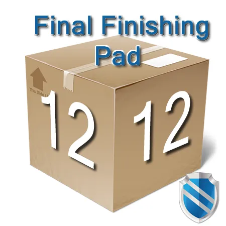 Sea-Shield Final Finishing Pad, 6 inch Pad, Green Case (12 pcs)