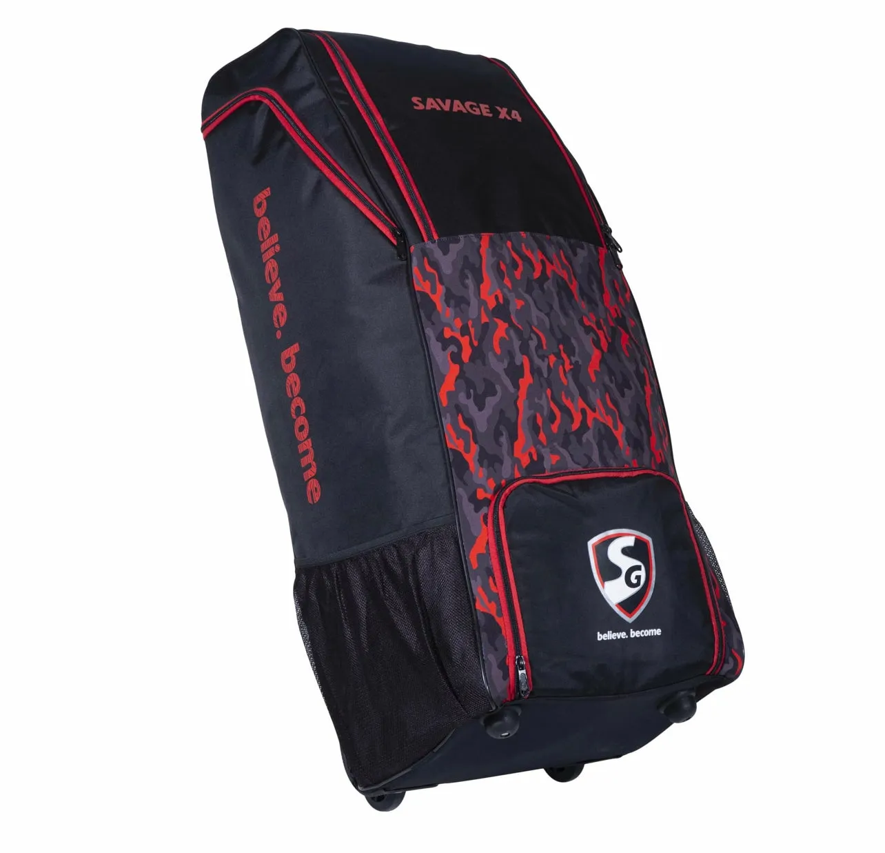 SG SAVAGE X4 DUFFLE WHEELIE Cricket Kit Bag