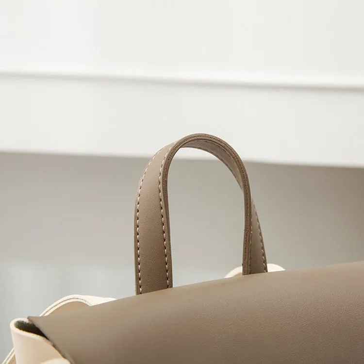 Stylish Ladies Small Leather Backpack Purse Trendy Backpacks for Women