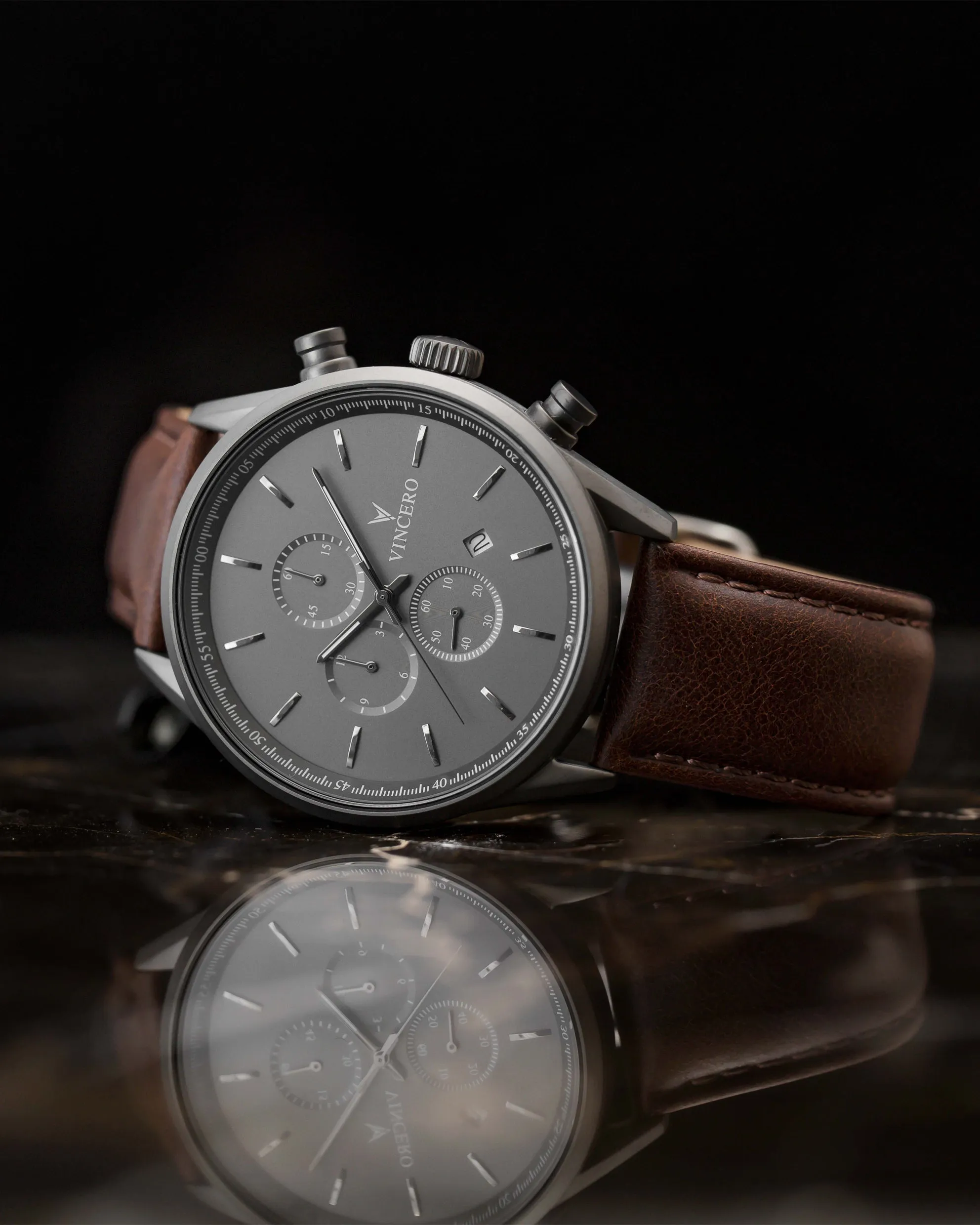 The Chrono S2 - Gunmetal/Walnut