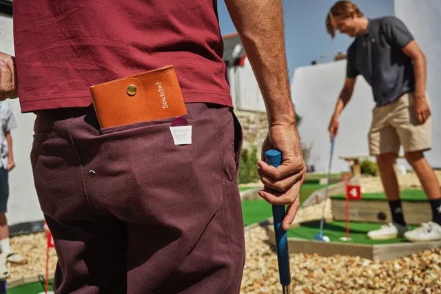 Tidy Leather Pouch - Warm Tan