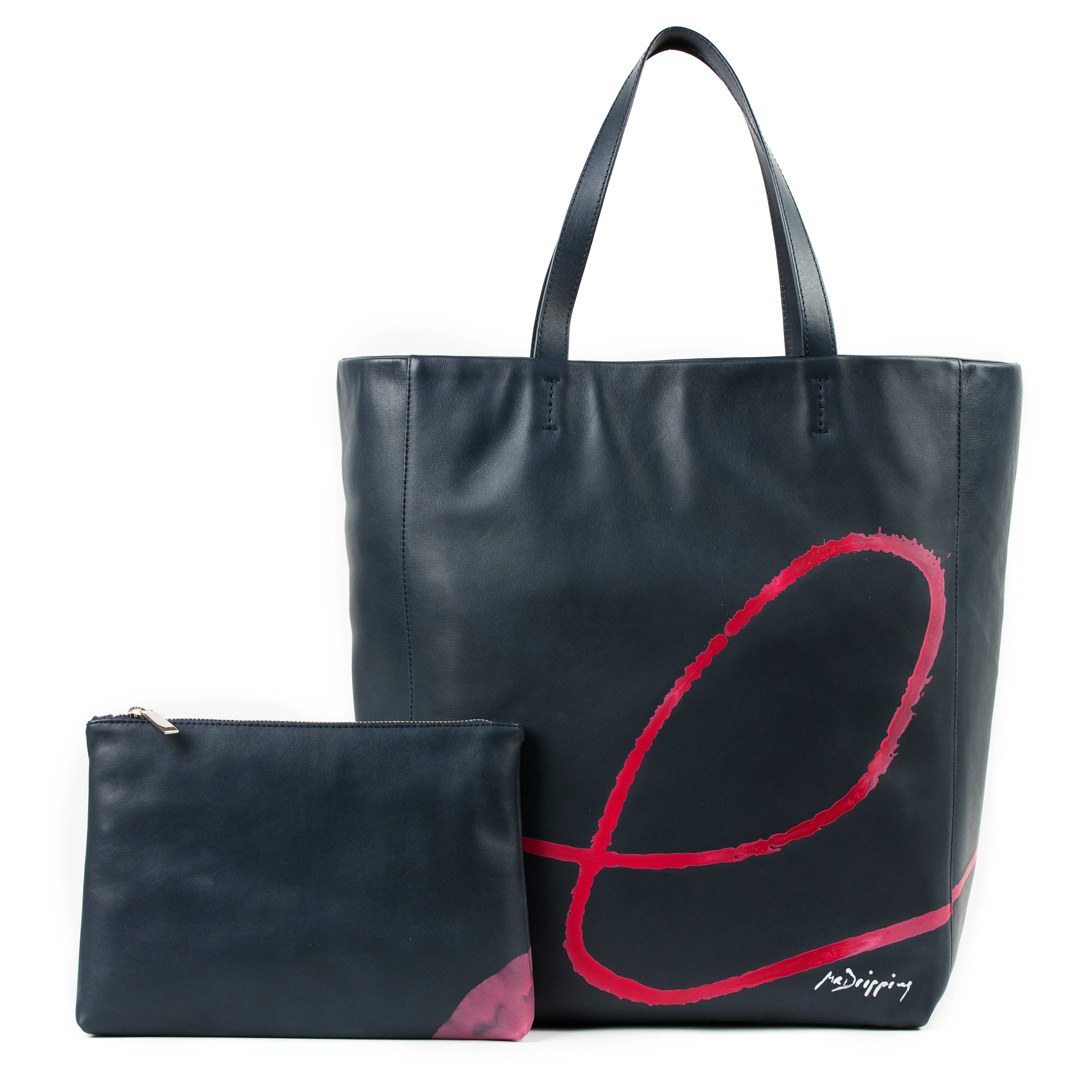 Tote Bag - Rojo sobre Negro