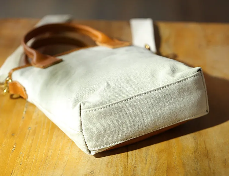 Womens Canvas Crossbody Bags Top Handle Handbag