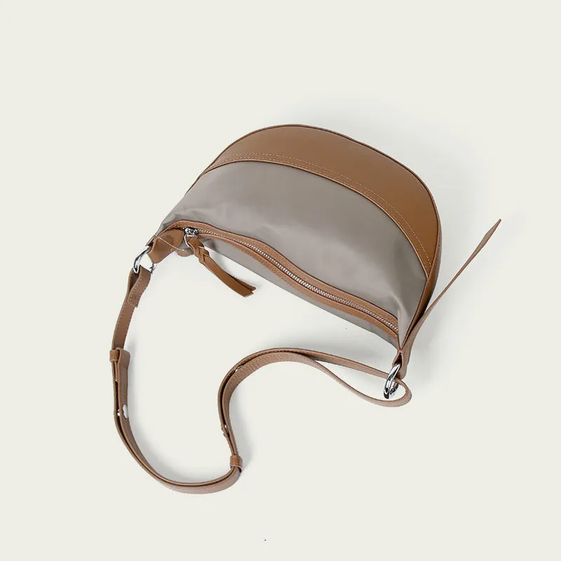 Womens Small Nylon Shoulder Bag Cross Body Handbags