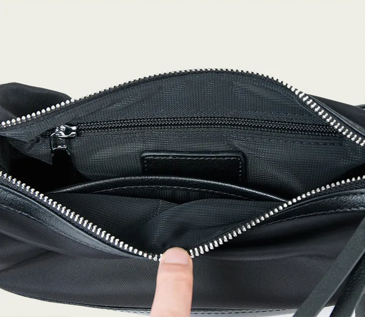 Womens Small Nylon Shoulder Bag Cross Body Handbags