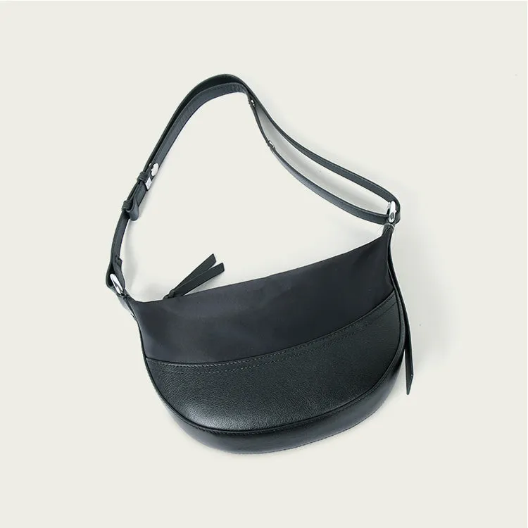 Womens Small Nylon Shoulder Bag Cross Body Handbags
