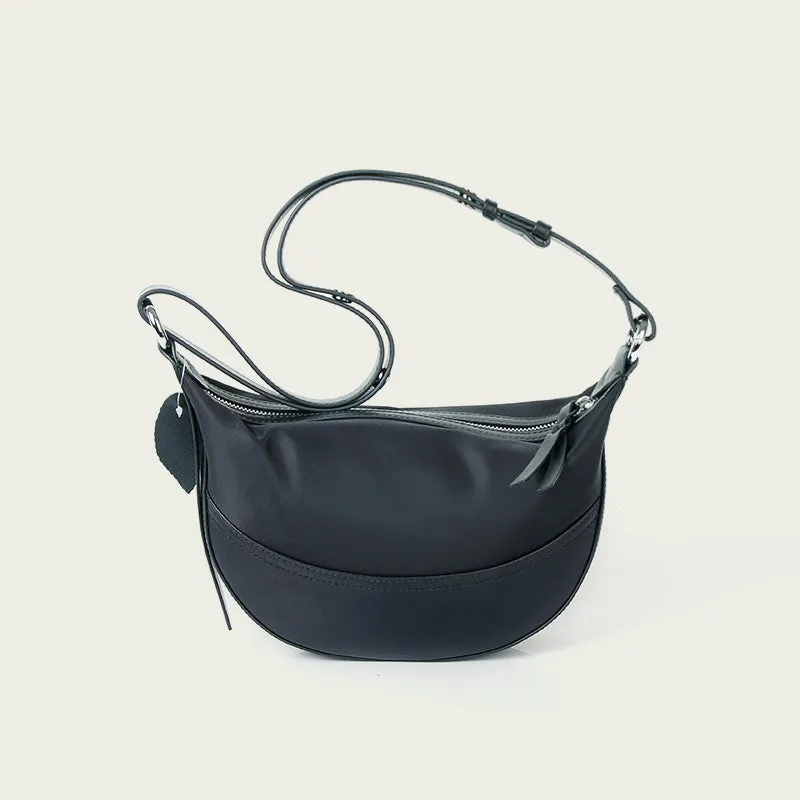 Womens Small Nylon Shoulder Bag Cross Body Handbags