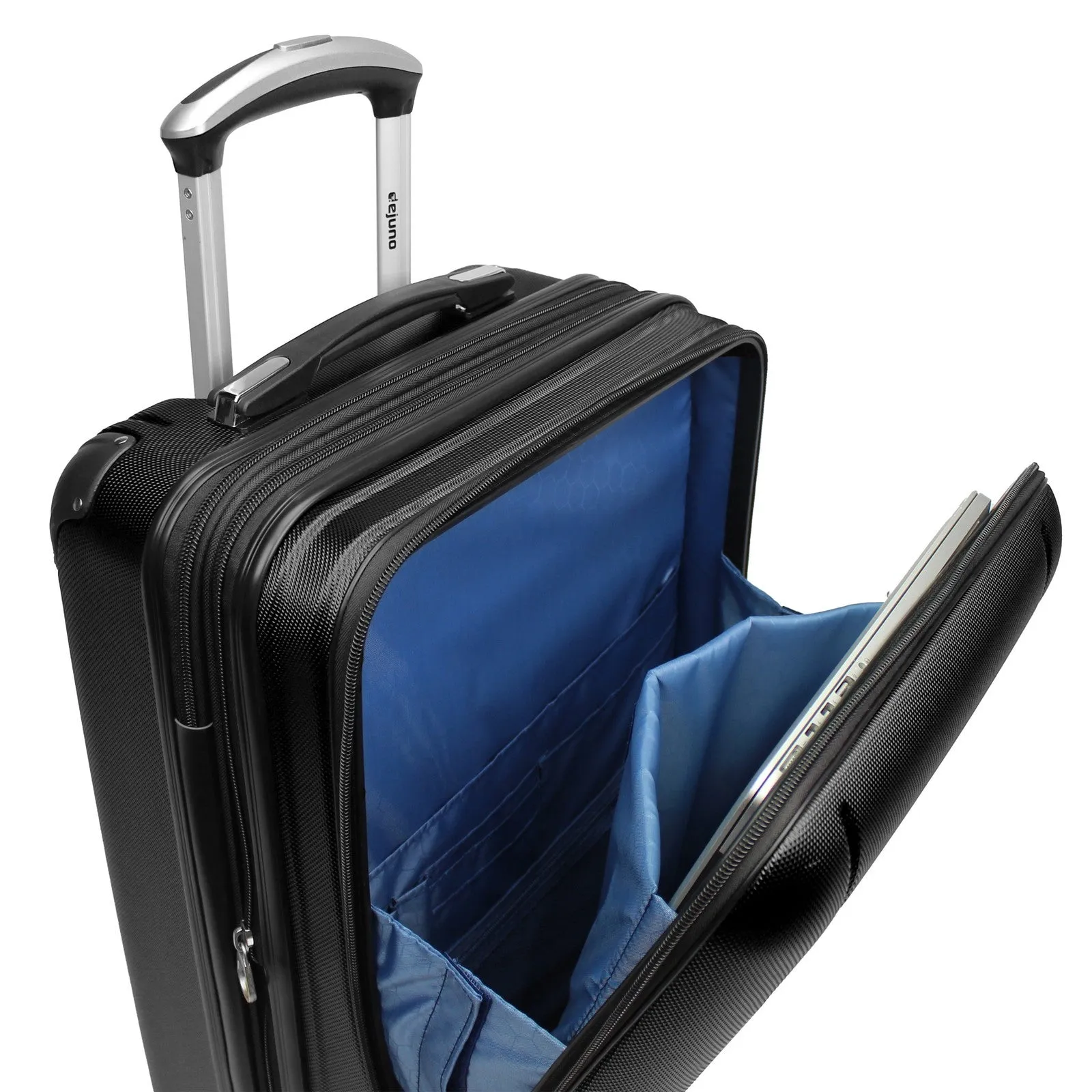 World Traveler Dejuno Compact 20" Carry-on Suitcase with Laptop Pocket