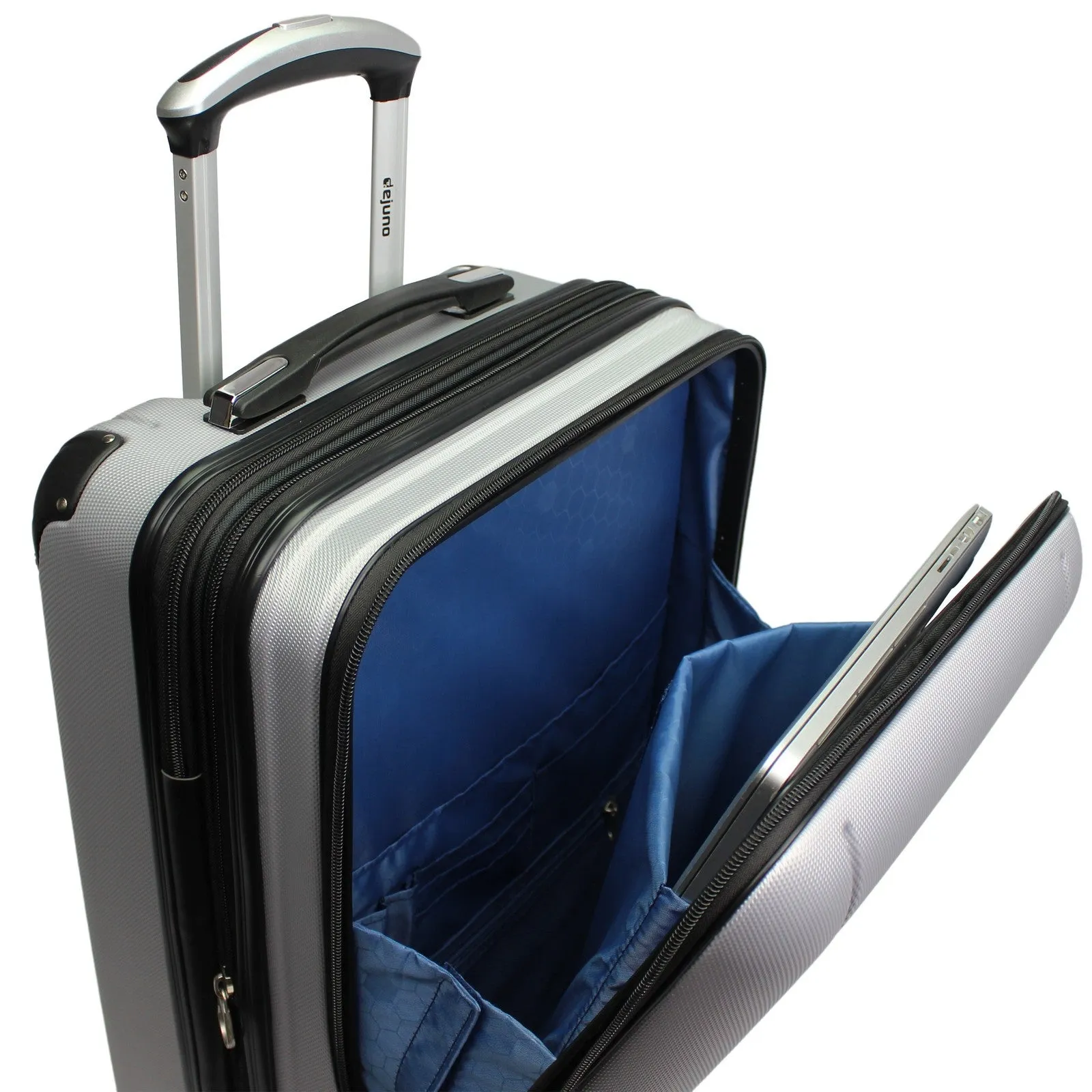 World Traveler Dejuno Compact 20" Carry-on Suitcase with Laptop Pocket