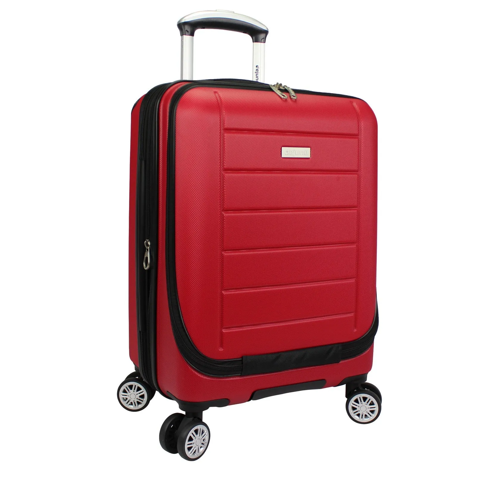 World Traveler Dejuno Compact 20" Carry-on Suitcase with Laptop Pocket